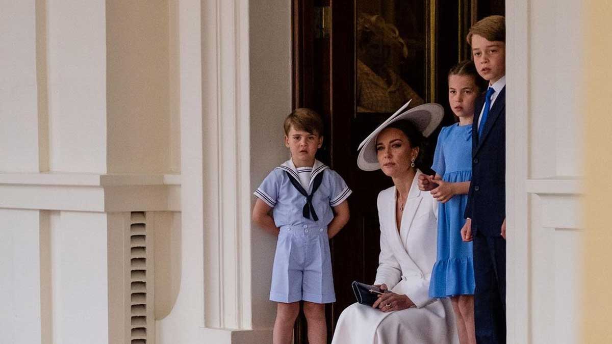 Príncipe William y Kate Middleton revelan en este mensaje cómo la pasó realmente Louis durante el  jubileo