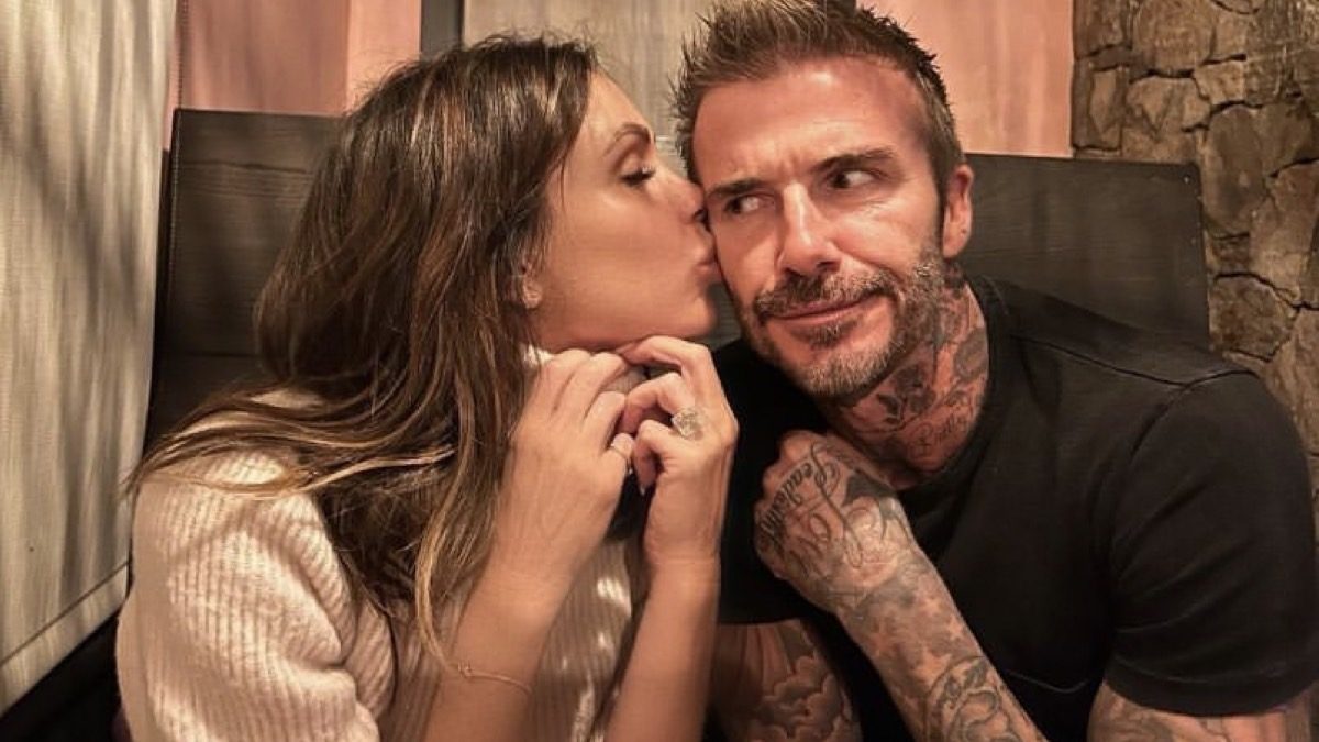 Victoria y David Beckham