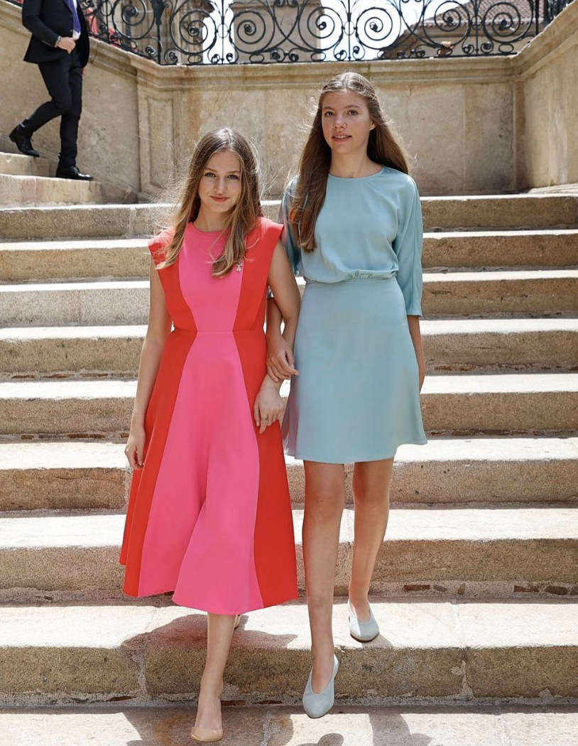 infantas Leonor y Sofía