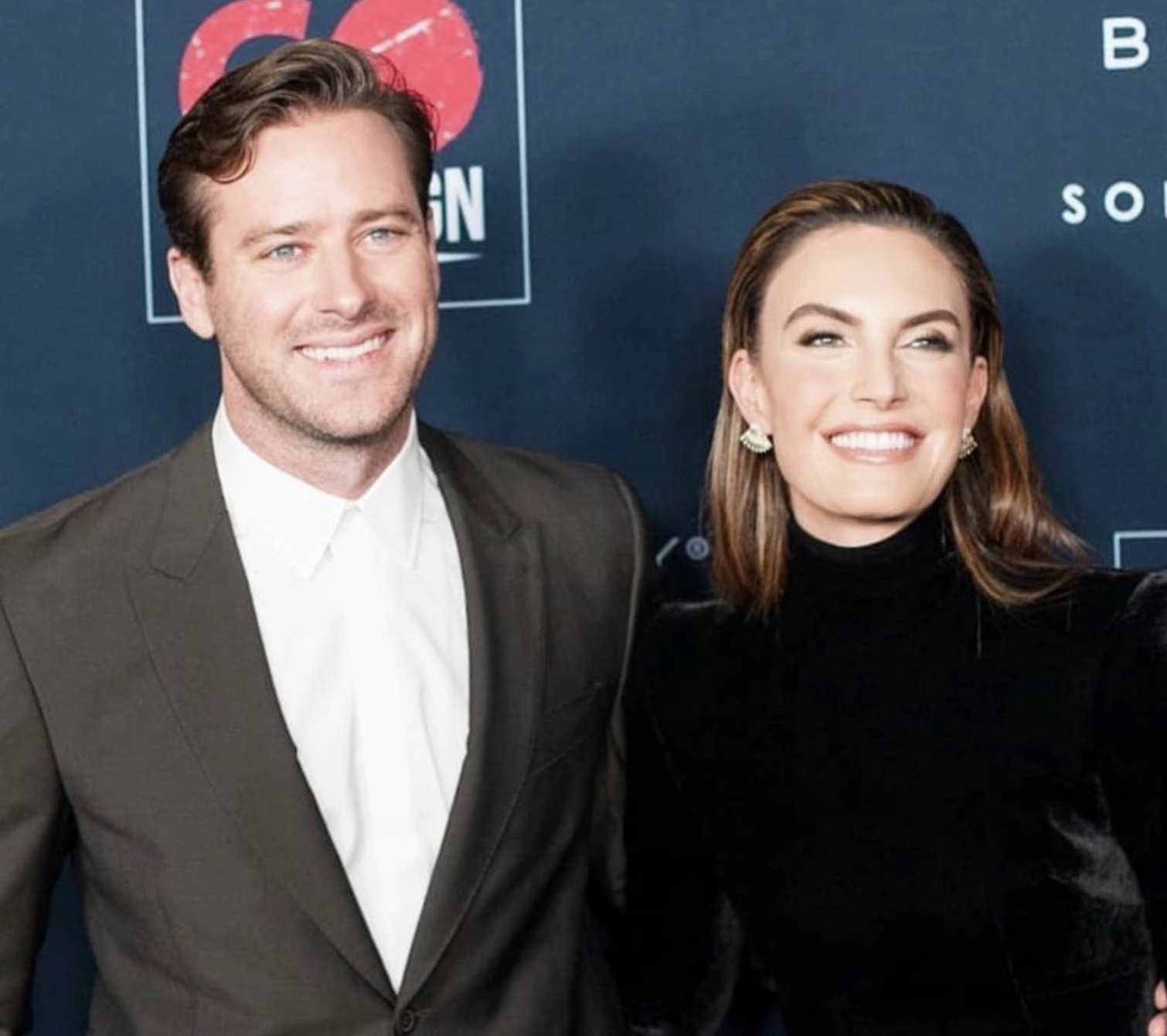 Armie Hammer y su exesposa Elizabeth Chambers
