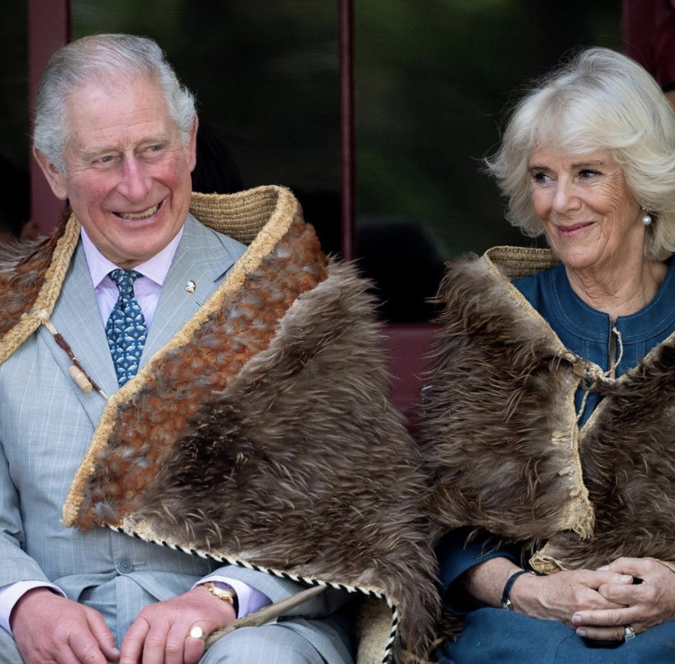 Rey Carlos III y la reina consorte Camila