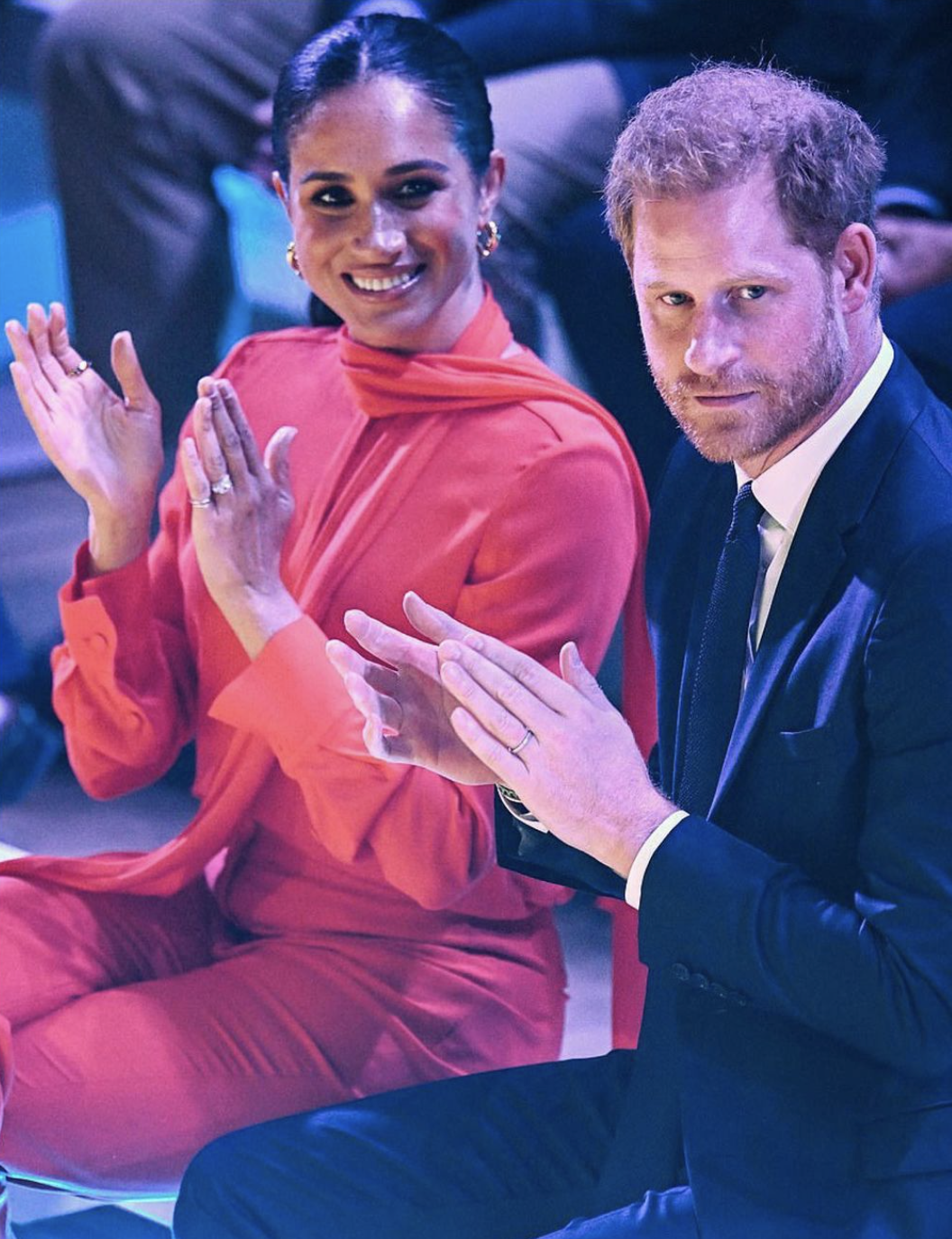 Meghan Markle y el príncipe Harry