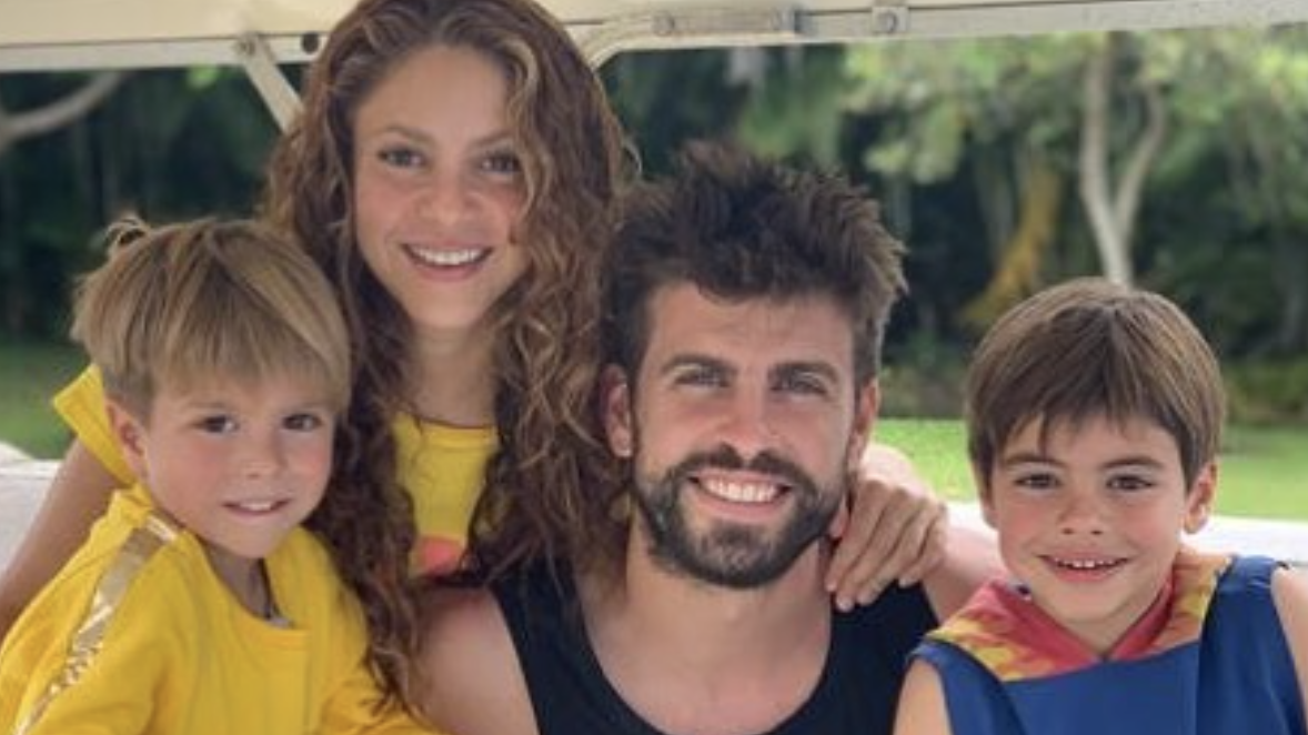 Shakiray Piqué logran llegar a un acuerdo por el bien de sus hijos Sasha y Milan