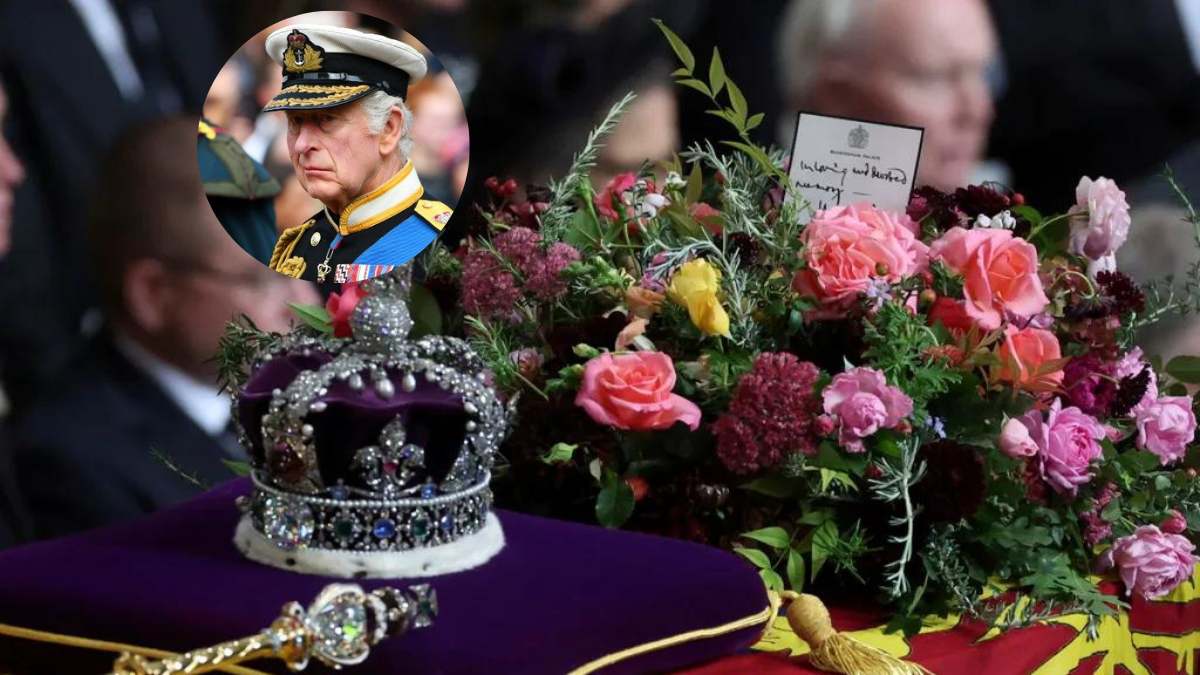 El significado de la carta que dejó el rey Carlos III sobre el ataúd de la reina Isabel II