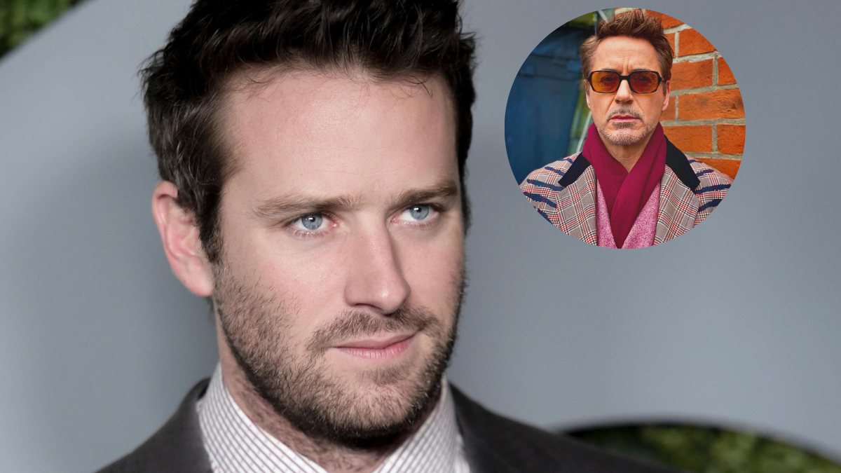 Armie Hammer siempre ha sido muy amigo de Robert Downey Jr.