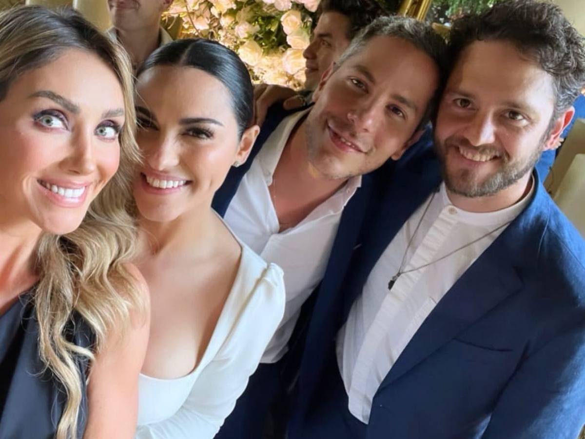 Anahí, Maite Perroni, Christopher Uckermann y Christian Chávez