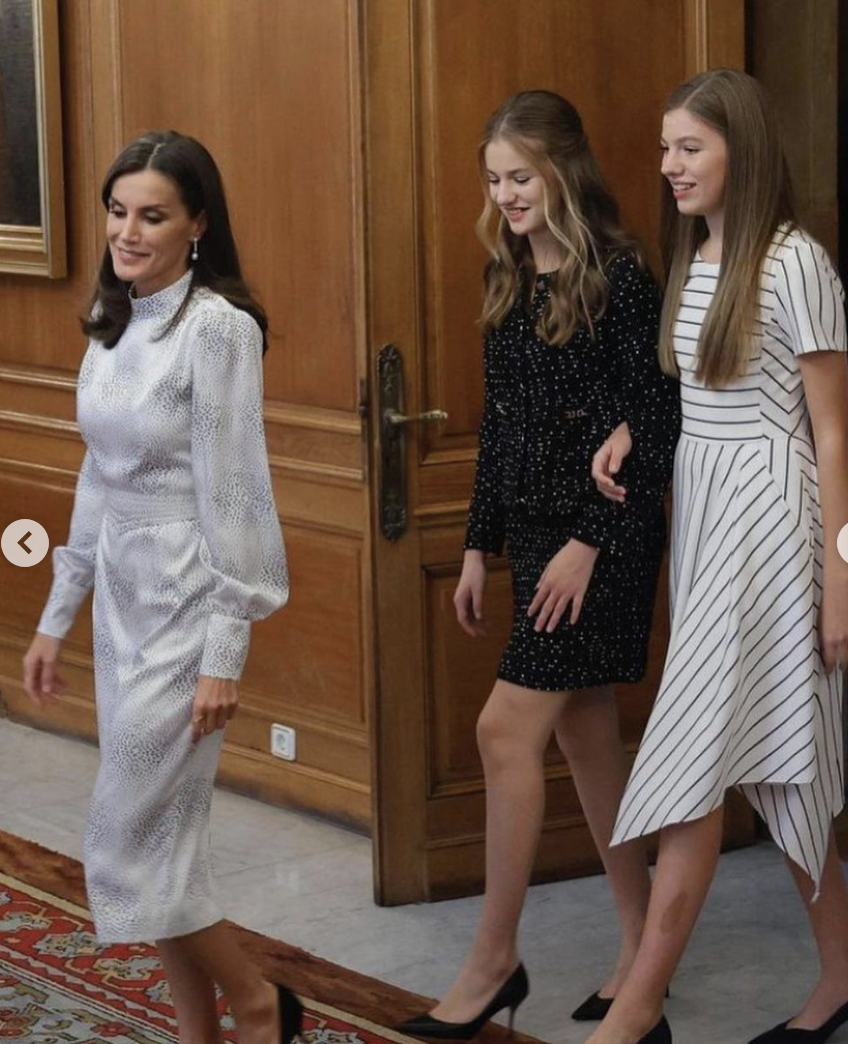 Reina Letizia - infantas