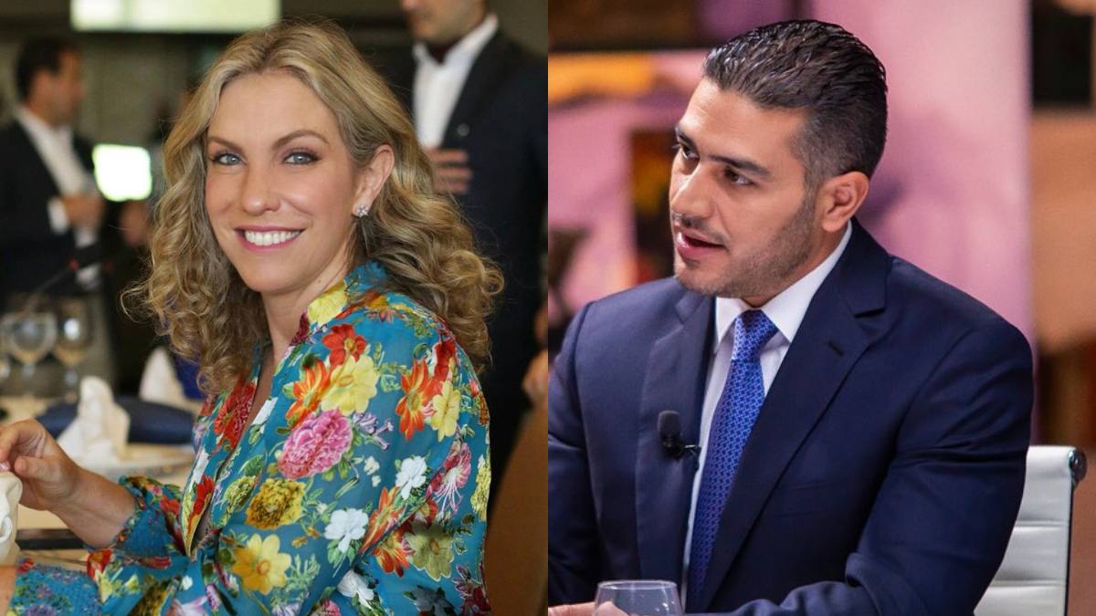 Ninfa Salinas y Omar García Harfuch