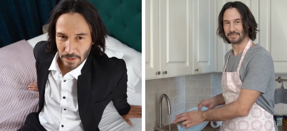 Keanu Reeves, cuenta falsa en TikTok