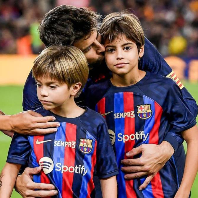 Gerard Pique - hijos