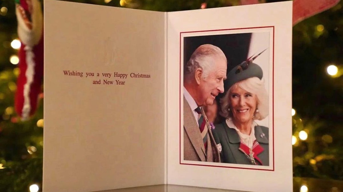 Lo que hace tan especial y única a la primera tarjeta navideña de Carlos III y Camila como reyes