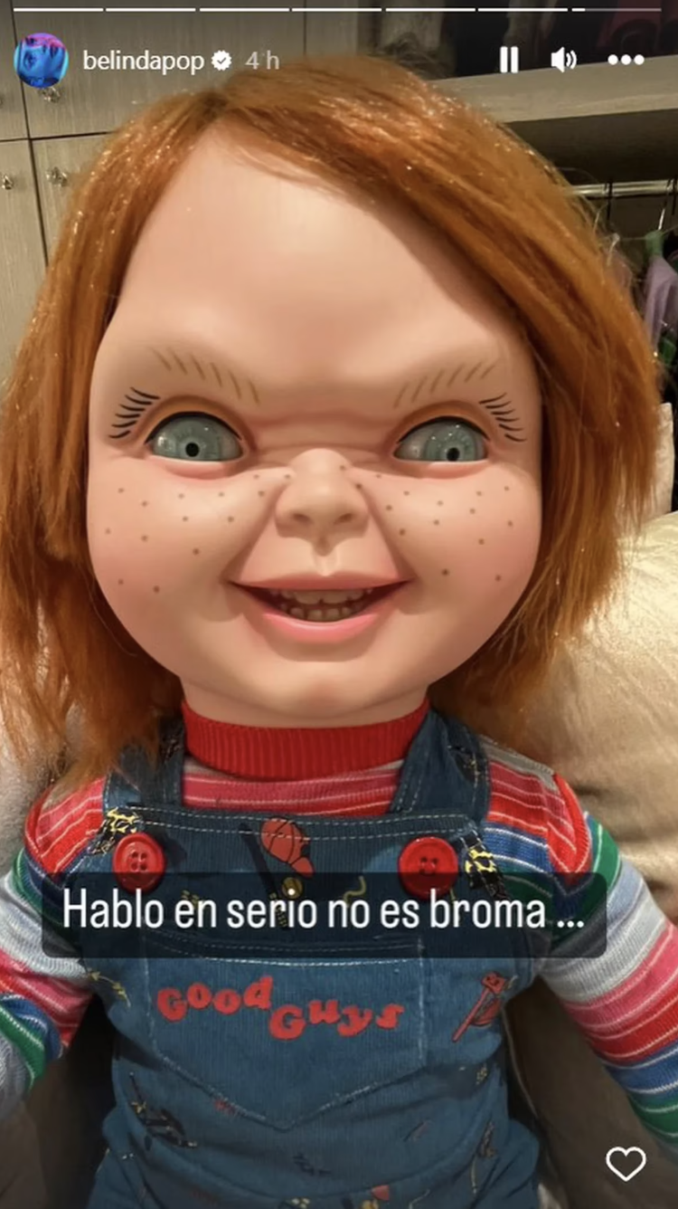 Belinda reaccionó a los rumores de noviazgo con Gonzalo Hevia.