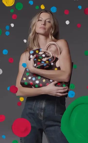 Gisele Bündchen posa para Louis Vuitton