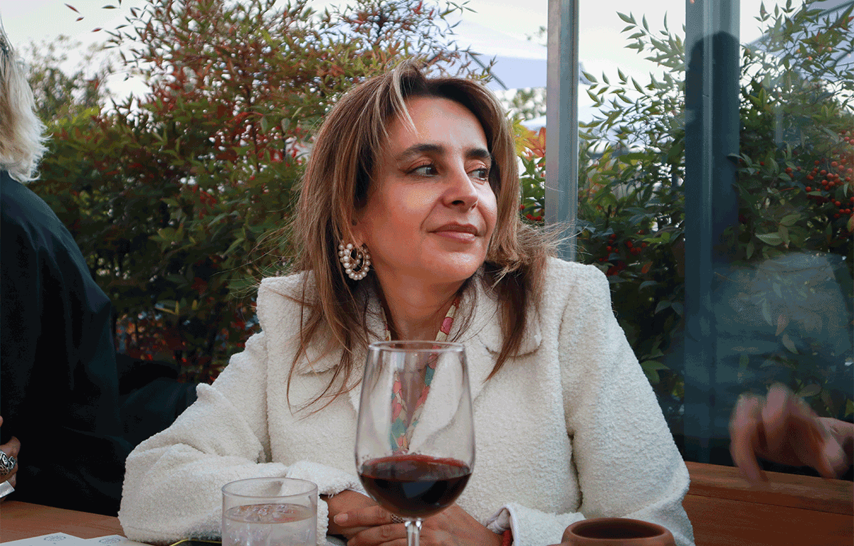 Luisa Serna en Comedor Mexicano en el Hotel Círculo Mexicano