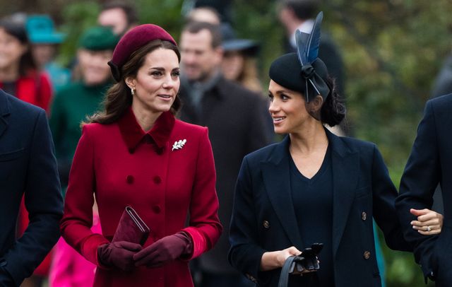 La relación entre Kate y Meghan siempre fue tensa.