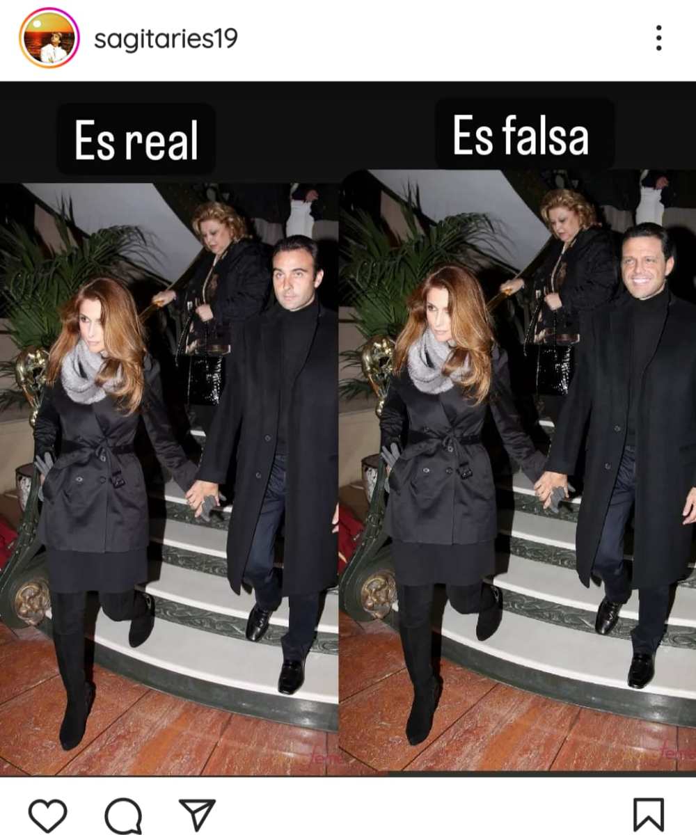 Esta imagen de Paloma Cuevas con Enrique Ponce y ahora con Luis Miguel desató dudas entre las seguidoras del intérprete. 