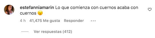 Comentario sobre la foto que Piqué publicó en Instagram con Clara Chía