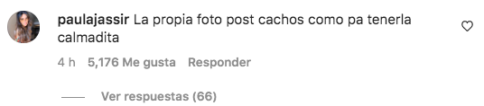 Comentario sobre la foto que Piqué publicó en Instagram con Clara Chía