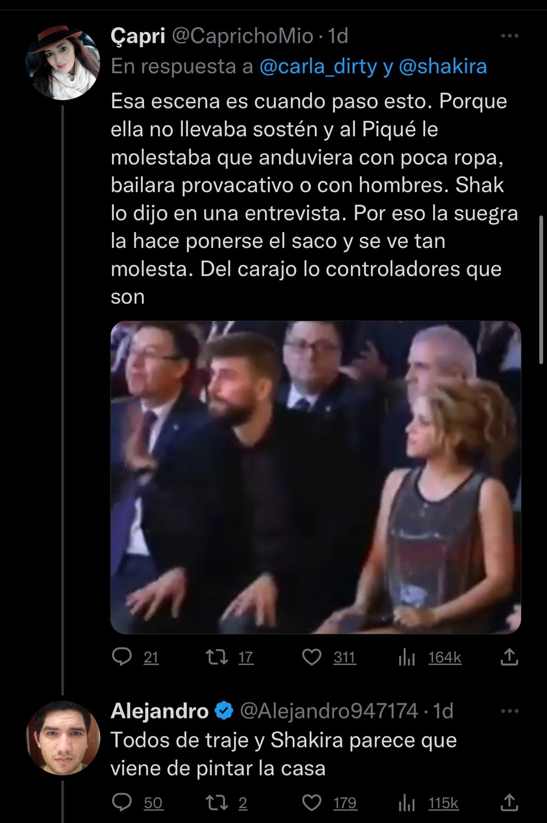 Shakira tenía una muy mala relación con su ex suegra.