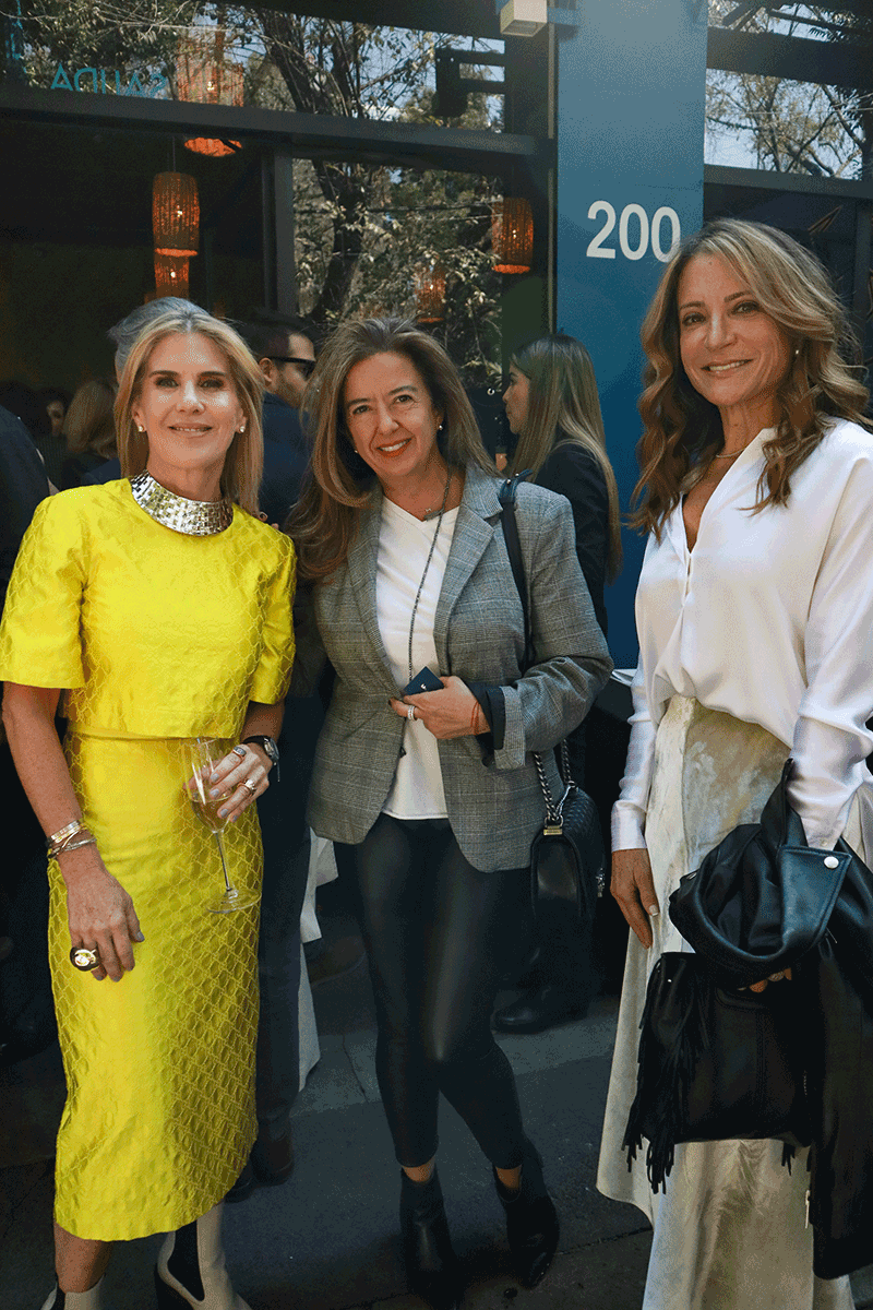 Lulú Creel, anfitriona de la comida anual de Sotheby's México, en Contramar.