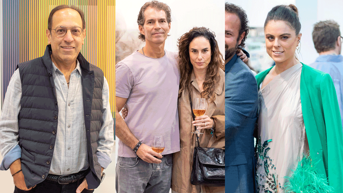 Ana Serradilla, Raúl Martínez Ostos, Marco Antonio Slim y Yael Sandler y otros amigos que nos encontramos en  ZONAMACO 2023 el fin de semana