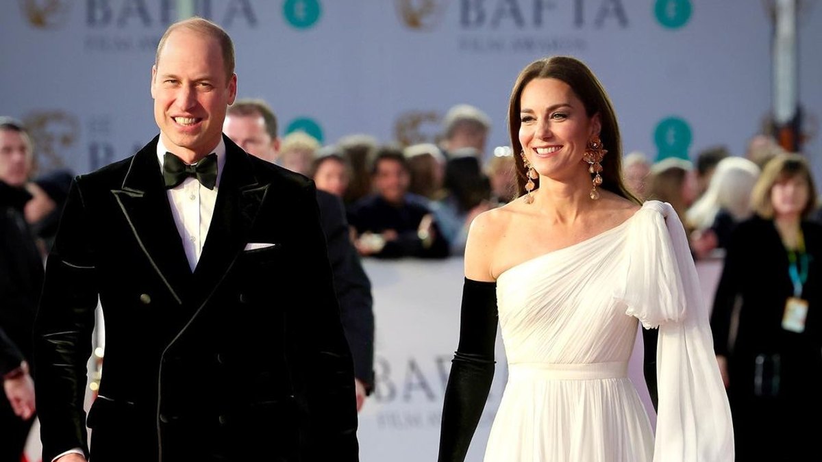 La presencia de William y Kate en los Premios BAFTA 2023 fue una muestra de su complicidad y el gran amor que se tienen como pareja. 