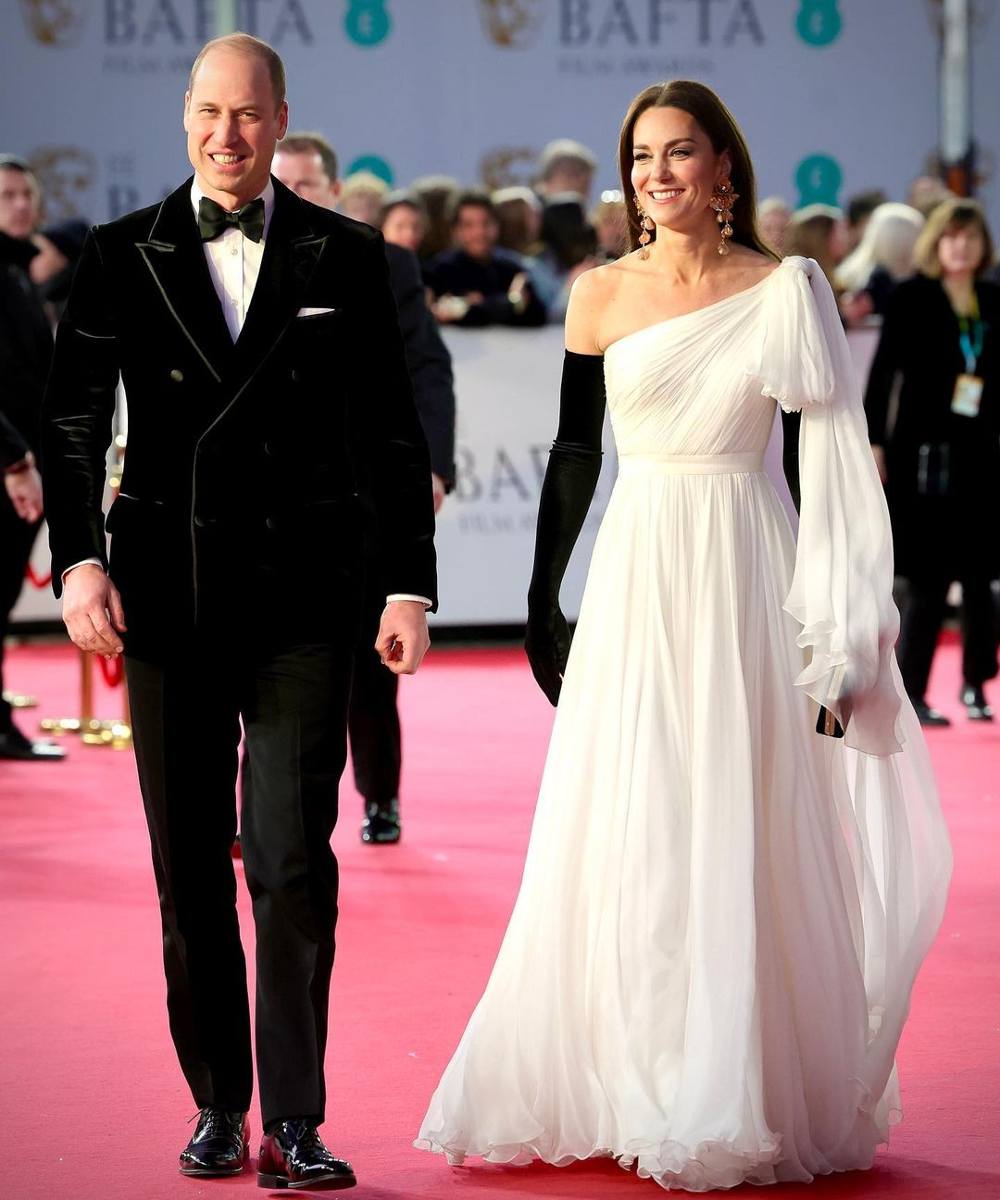 William y Kate fueron los invitados de honor de los premios BAFTA 2023.
