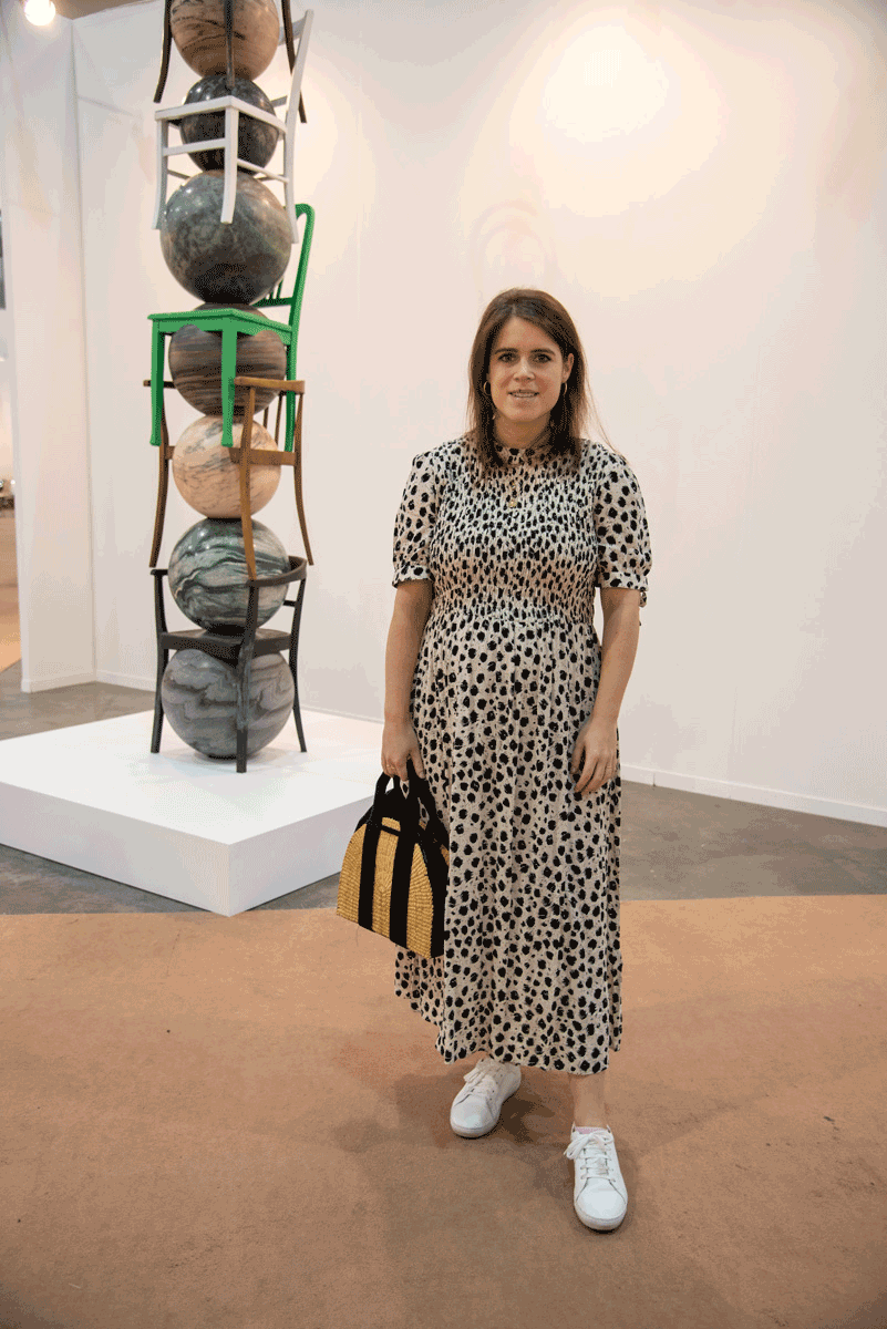 La princesa Eugenia viajó exclusivamente a la CDMX para asistir a la inauguración de ZONAMACO.