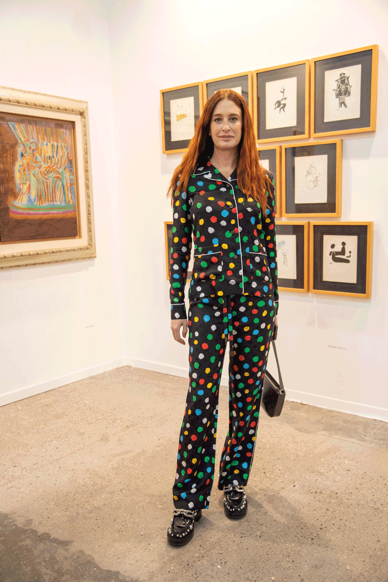 Zélika García, fundadora de ZONAMACO, llevaba el mejor look.