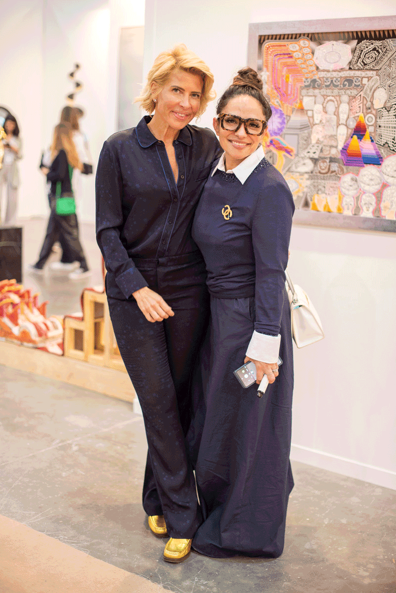 El look loungewear de Beatriz Pasquel fue de lo más comentado.