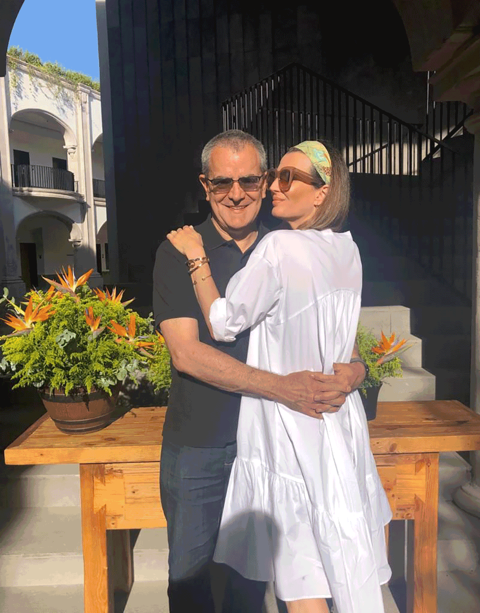 Luis Magallanes y Aline Bortoloti.