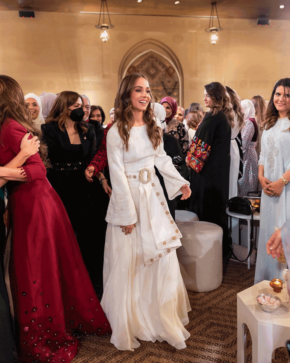 Iman lució un vestido diseñado exclusivamente para ella.