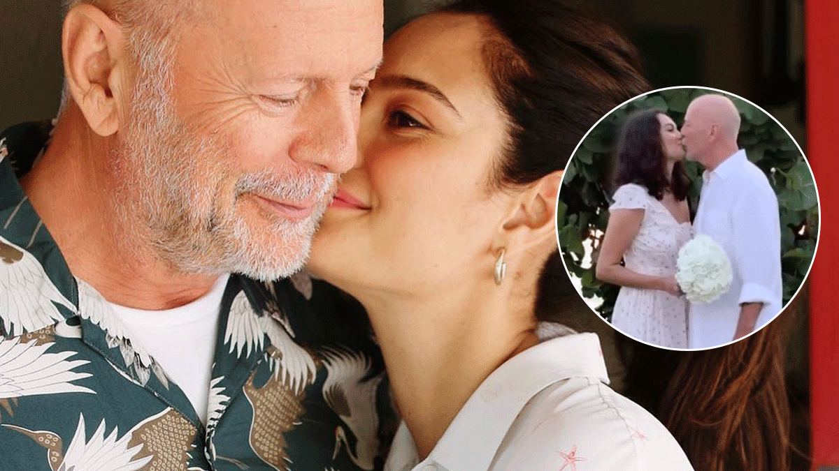 Bruce Willis renueva votos con su esposa Emma Heming ‘para mantener los recuerdos seguros’