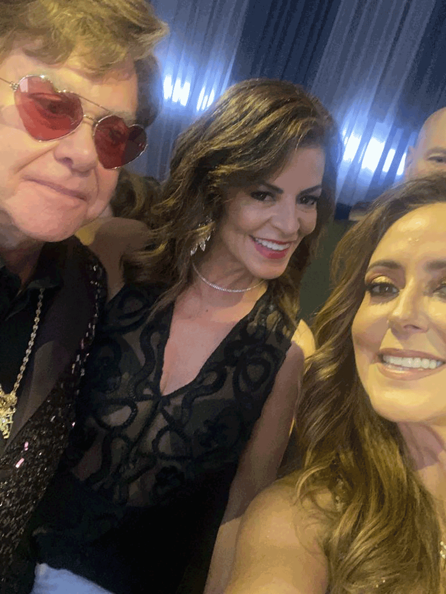 Elton John, Fernanda Doring, Anastasia.