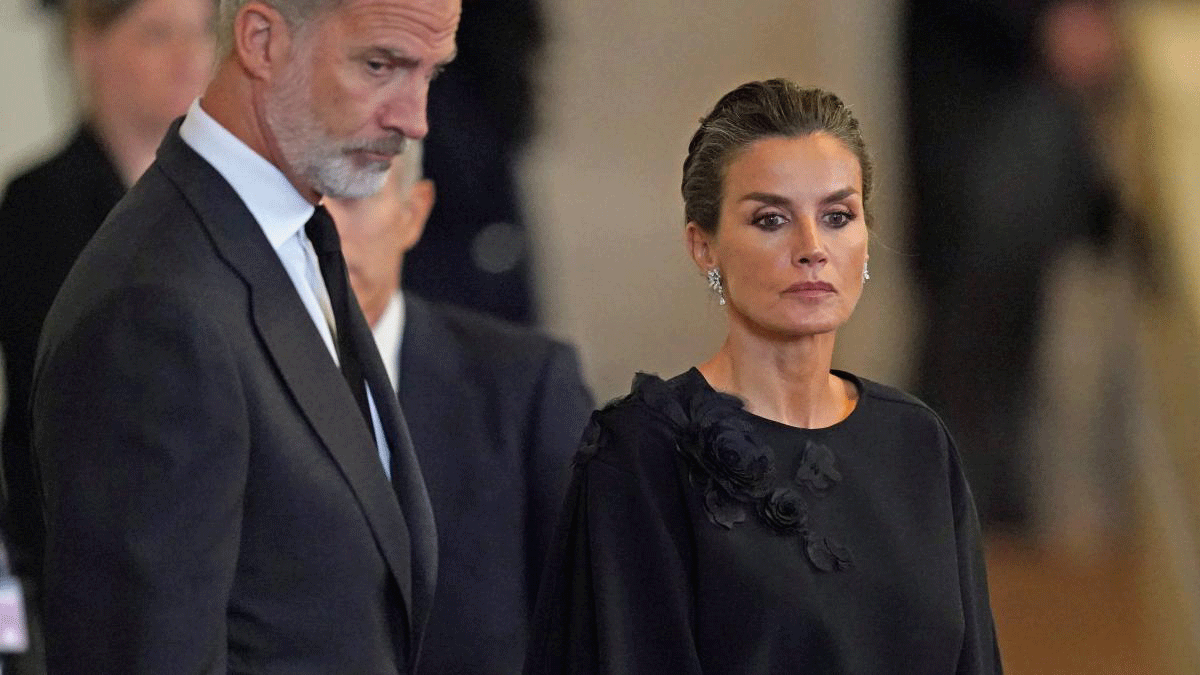 La reina Letizia y el rey Felipe VI