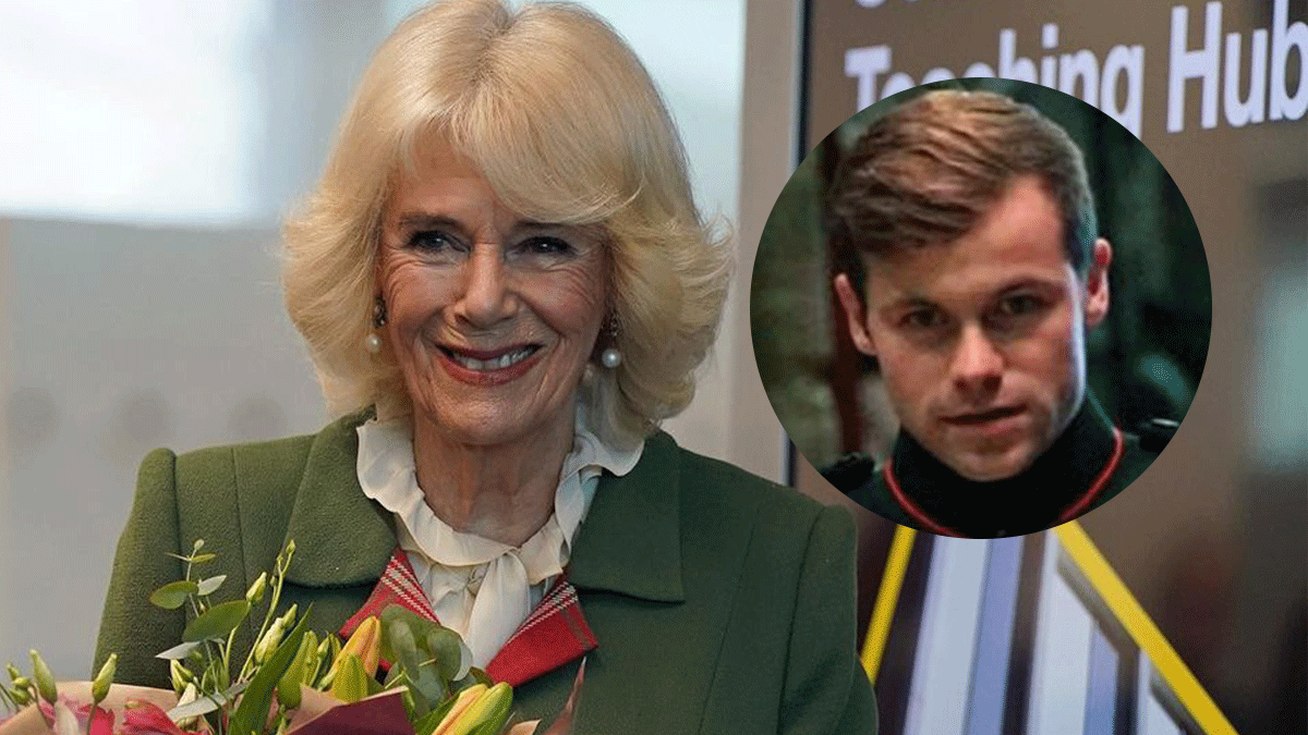 ¿Quién es el guapo escudero de la reina consorte Camilla Parker Bowles que está causando revuelo en redes sociales?