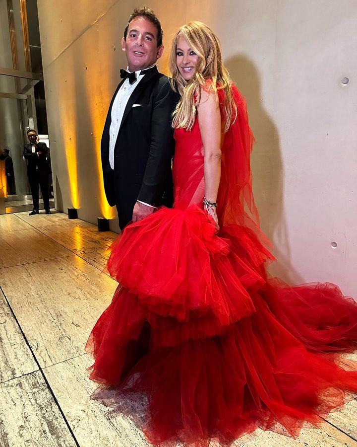 Paulina Rubio y Eugenio López.