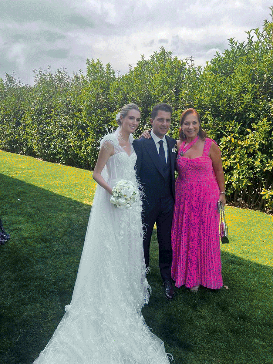 La boda de Patricio Manzur Juan y Natalia Sánchez fue espectacular.