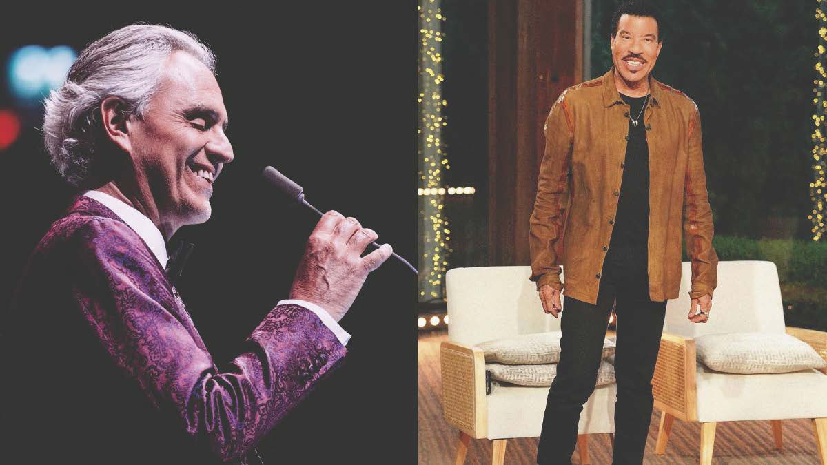 Andrea Bocelli y Lionel Richie aceptaron la invitación del Palacio de Buckingham para celebrar al rey. 