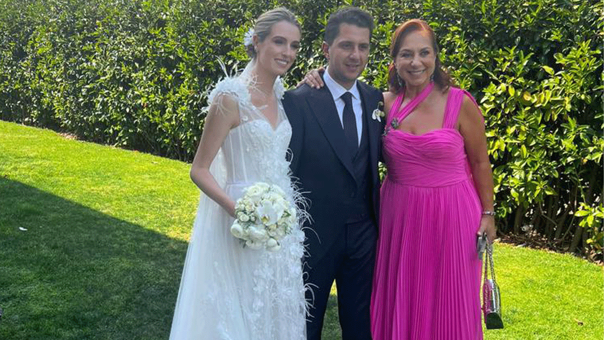 Patricio Manzur Juan y Natalia Sánchez unen sus vidas en emotiva boda