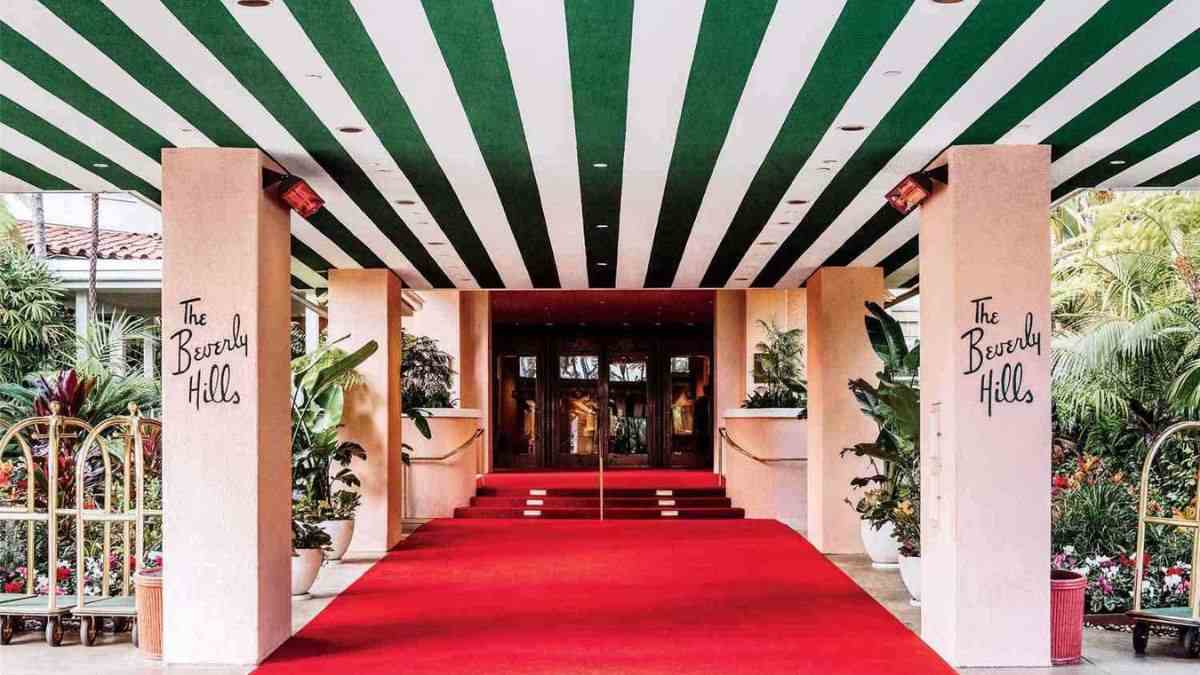 El hotel Beverly Hills abrió sus puertas en 1912 y ha sido refugio para celebridades de Hollywood.