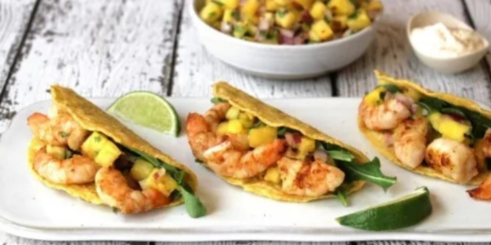 Los tacos, típico platillo mexicano, serán parte del menú que el rey ofrecerá a sus invitados.