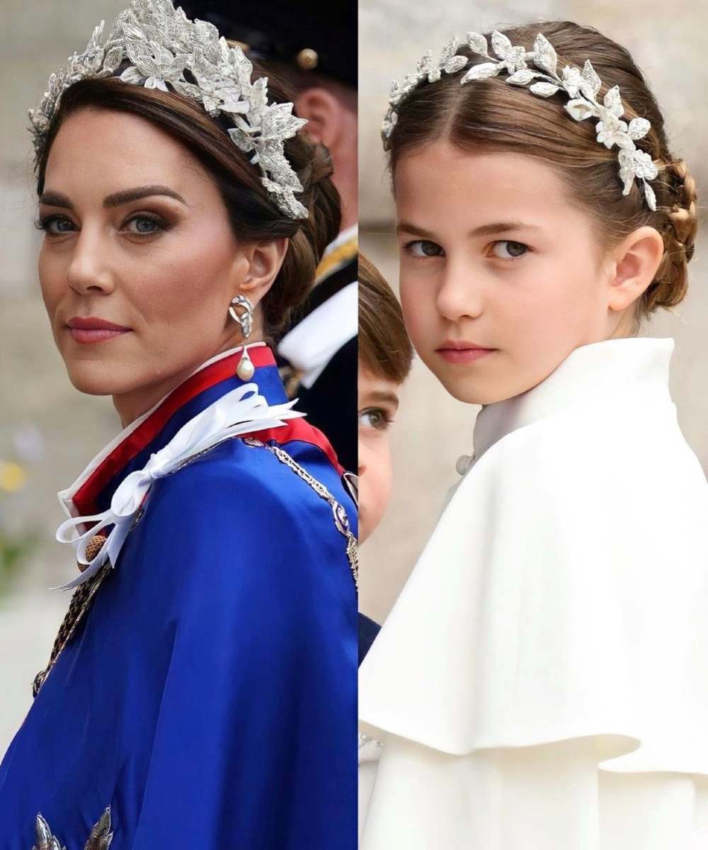 Kate Middleton y Charlotte lucieron como unas verdaderas princesas en sus diseños de Alexander McQueen.