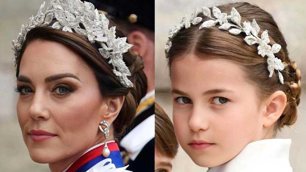 Kate Middleton y su hija Charlotte roban miradas por su impecable y elegante atuendo en la coronación de Carlos III