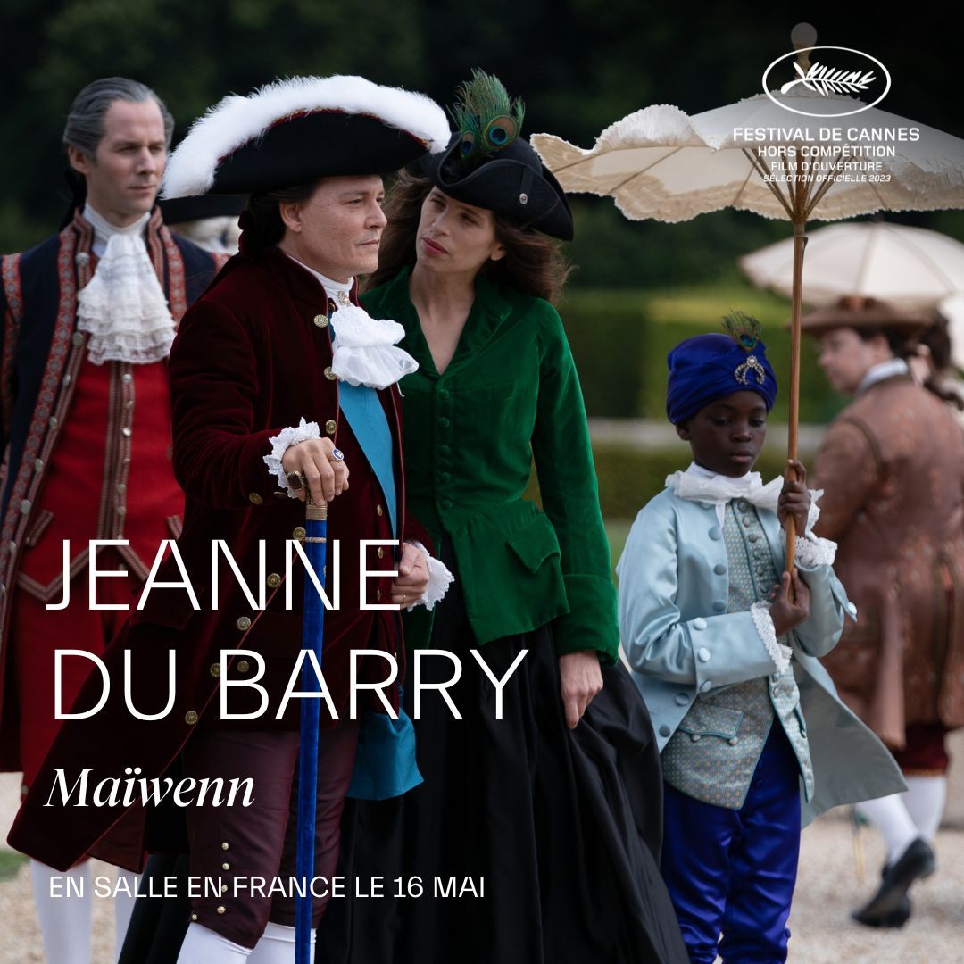 Johnny Depp participa en la cinta 'Jeanne du Barry' que abrió el Festival de Cannes 2023, pero no entra en la competencia. 