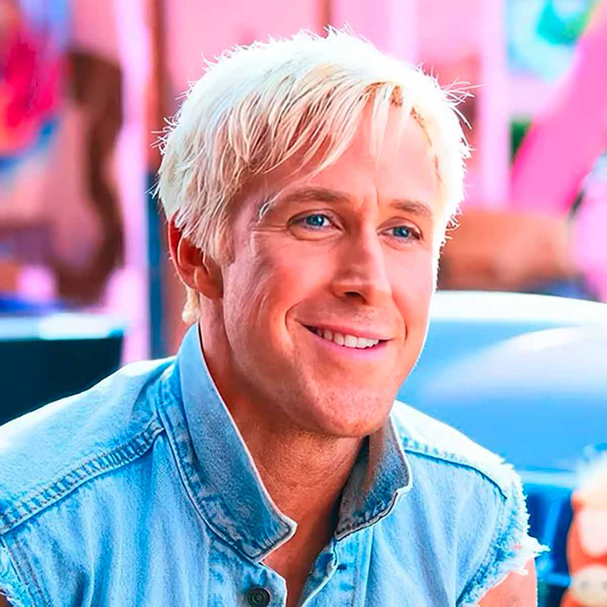 La imagen de Ryan Gosling como 'Ken' se hizo viral desde que apareció con el cabello decolorado y un bronceado 'naranja' en el rostro.