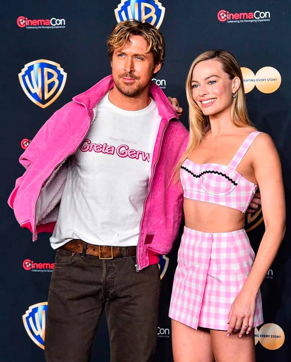 Ryan Gosling y Margot Robbie son los protagonistas de 'Barbie', la nueva cinta de Greta Gerwig.