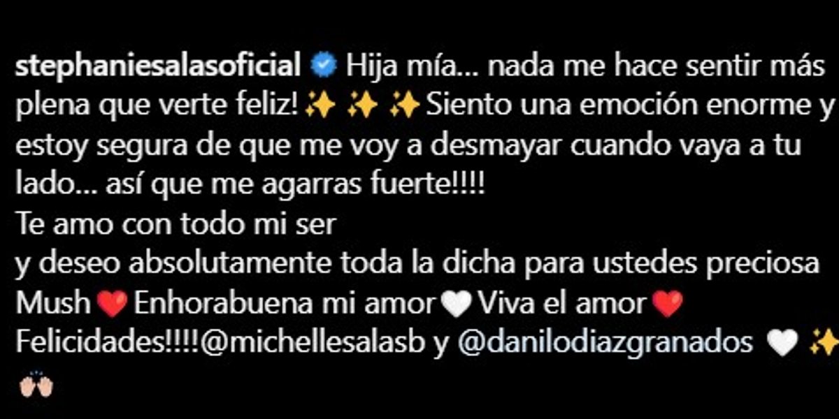 Para muchos, esta respuesta de Stephanie Salas respondería la incógnita sobre si Luis Miguel entregará a su hija, Michelle, en el altar.