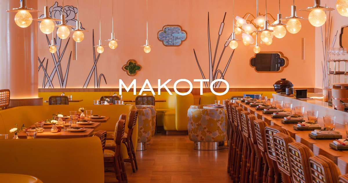 El restaurante Makoto fue el lugar en Miami donde Shakira y Gisele Bündchen se reunieron para cenar.