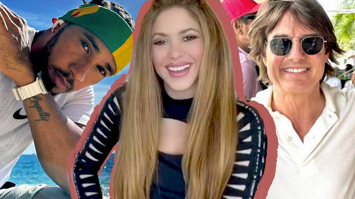 ¿No es Tom Cruise, si no el piloto Lewis Hamilton quien “ayuda” a Shakira a olvidar a Piqué y disfrutar su nueva vida en Miami?